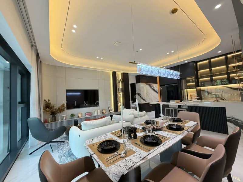 Service Residence for Sale at Arden @ One Bukit Senyum - Vincent Lai - Living Room - PropertyGuru.com.my
