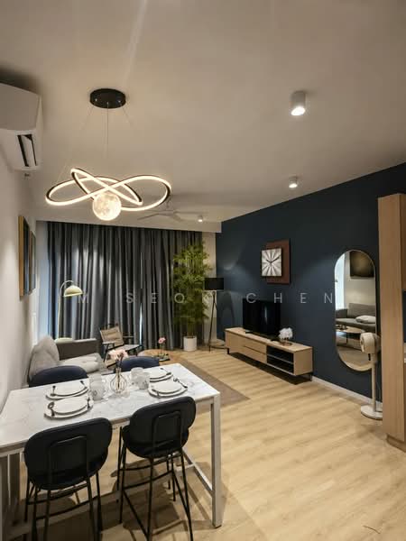Kediaman Servis untuk Disewa di The Meg Serviced Residence - Lim Seok Cheng - Living Room - PropertyGuru.com.my