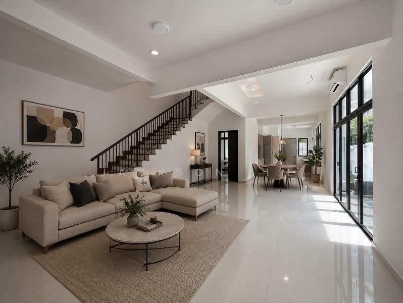 Rumah Teres 3-Tingkat untuk Dijual di Taman Connaught (Cheras) - Jackson Lim - Living Room - PropertyGuru.com.my