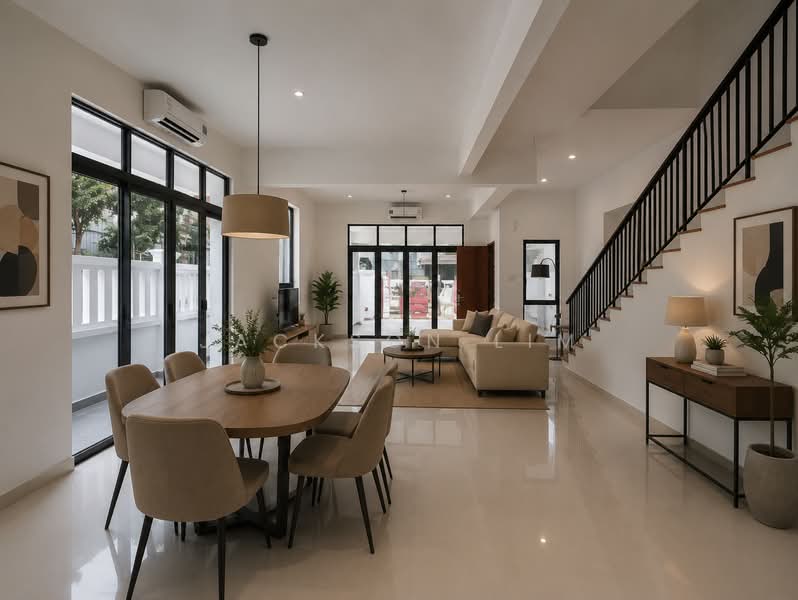 Rumah Teres 3-Tingkat untuk Dijual di Taman Connaught (Cheras) - Jackson Lim - Living Room - PropertyGuru.com.my