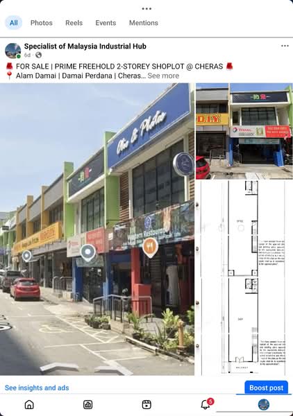 Shop for Sale in Cheras (Kuala Lumpur) - Cynthia Khoo - Exterior - PropertyGuru.com.my