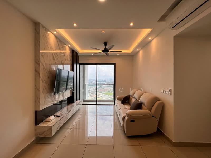 Kediaman Servis untuk Disewa di Akasa - Trevor Chai - Living Room - PropertyGuru.com.my