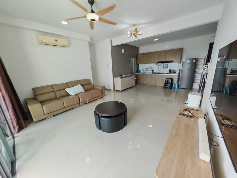 Kediaman Servis untuk Disewa di Amerin Residence - Trevor Chai - Living Room - PropertyGuru.com.my