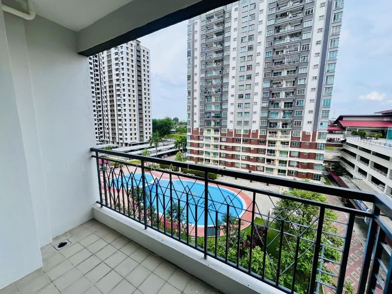 Kondominium untuk Disewa di Unipark Condominium - Zulhaikal Asmadee - Balcony - PropertyGuru.com.my