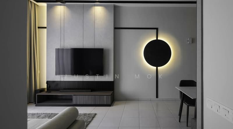 Kediaman Servis untuk Dijual di Conezion Residences - Justin Mok - Living Room - PropertyGuru.com.my