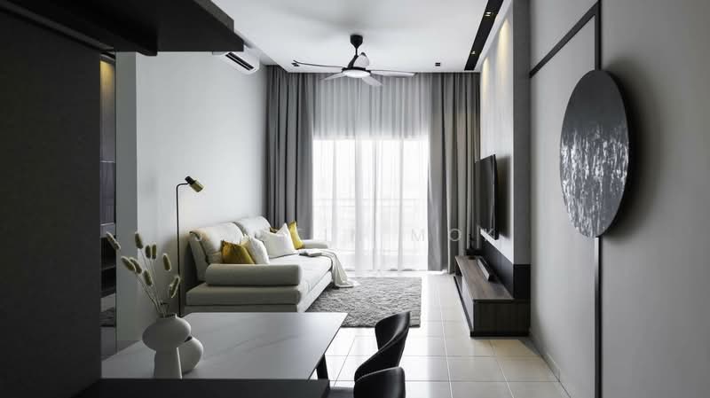 Kediaman Servis untuk Dijual di Conezion Residences - Justin Mok - Living Room - PropertyGuru.com.my
