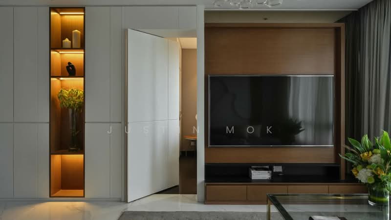 Kediaman Servis untuk Dijual di Conezion Residences - Justin Mok - Living Room - PropertyGuru.com.my