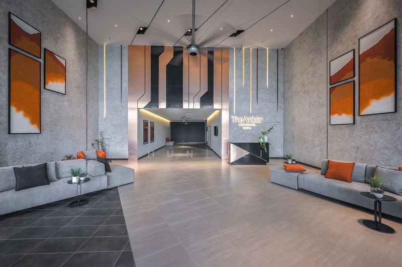 Service Residence for Sale at The Amber Residence @ TwentyFive.7 - Chun Wei - Lobby - PropertyGuru.com.my
