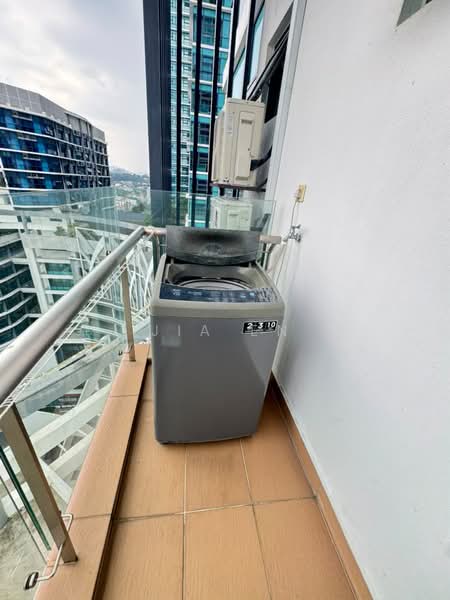 Service Residence for Rent at Pacific Star - Jia En - Balcony - PropertyGuru.com.my