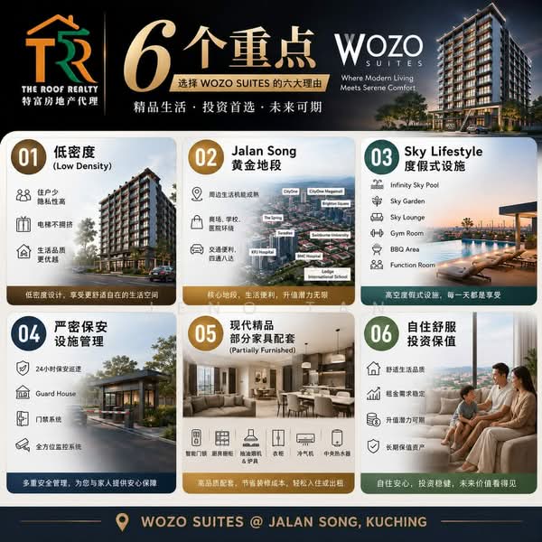 Service Residence for Rent at Wozo Suites - Jeno Tan - PropertyGuru.com.my