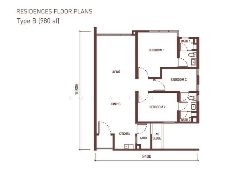 Service Residence for Sale at Le Pavillion - Sofia Tan - PropertyGuru.com.my