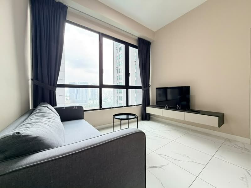 Kediaman Servis untuk Disewa di Cubic Botanical - Jacquin Tan - Living Room - PropertyGuru.com.my