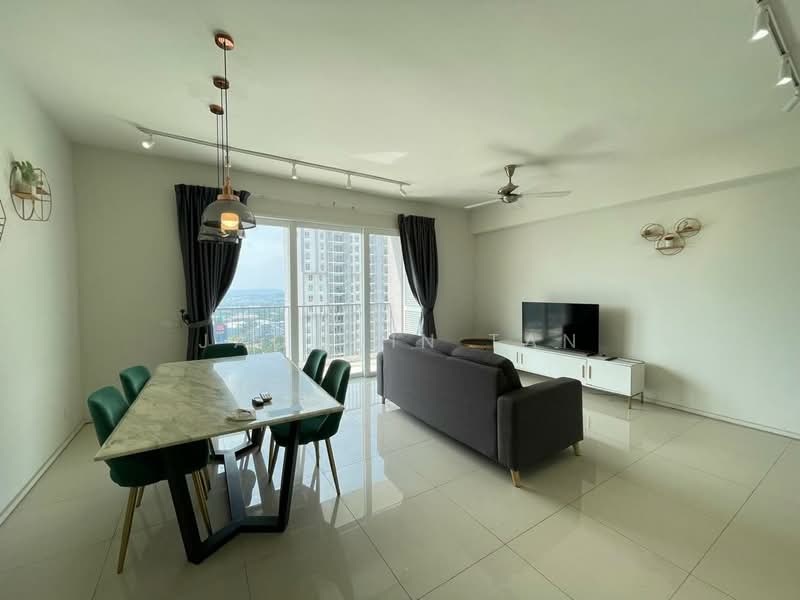 Kondominium untuk Disewa di Verdi Eco-Dominiums - Jacquin Tan - Living Room - PropertyGuru.com.my