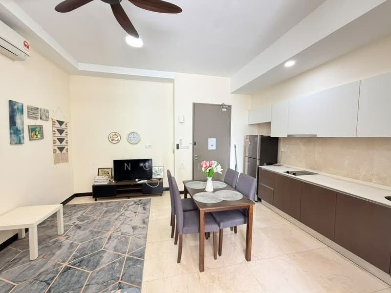 Kondominium untuk Disewa di Silverscape Residences - Sinclair Tan - Living Room - PropertyGuru.com.my