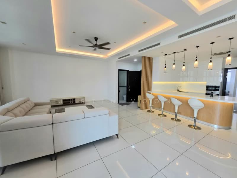 Condominium for Sale at Tropicana Grande - Justin Voon - Living Room - PropertyGuru.com.my
