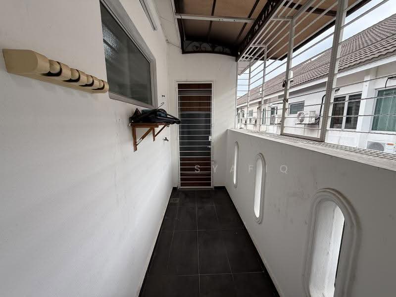 2-storey Terraced House for Sale in Bukit Raja (Selangor) - Ariff Syafiq - Balcony - PropertyGuru.com.my