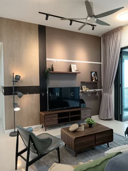 Service Residence for Rent at The Astaka @ 1 Bukit Senyum - Calvin Chuah - Living Room - PropertyGuru.com.my