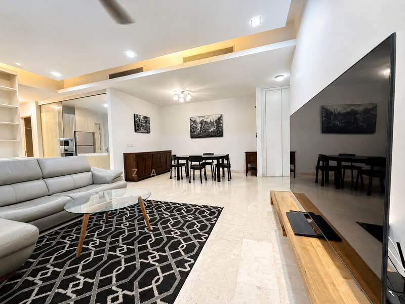 Kondominium untuk Disewa di Hampshire Residences - Zane Lai - Living Room - PropertyGuru.com.my