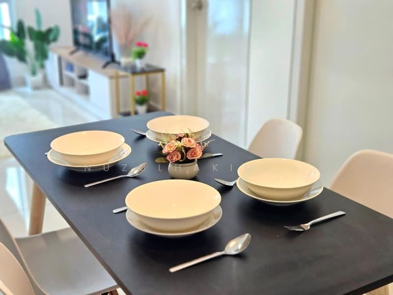 Kediaman Servis untuk Disewa di MIRAI Residences - NUZULHAKIMI . - Dining Room - PropertyGuru.com.my