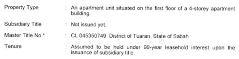 Apartment for Sale at Tuaran Impian - Leslie Low - PropertyGuru.com.my