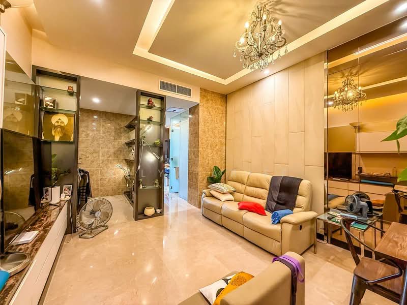 Kediaman Servis untuk Dijual di Dorsett Residences Bukit Bintang - BILYA ARIFF - Living Room - PropertyGuru.com.my