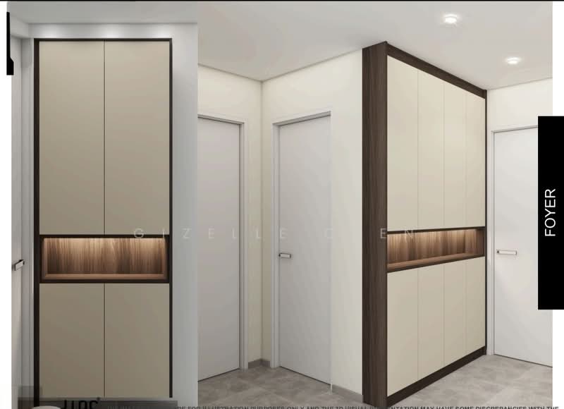 Condominium for Rent at Curvo Residences @ Setapak, KL - Gizelle Chen - Entrance Shoe Cabinet - PropertyGuru.com.my