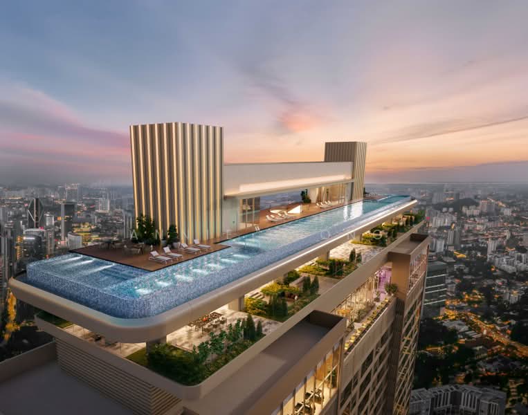 Kediaman Servis untuk Dijual di Pavilion Kuala Lumpur - Annie Chong - Pool - PropertyGuru.com.my