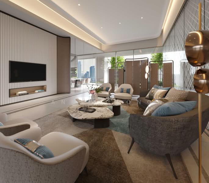 Kediaman Servis untuk Dijual di Pavilion Kuala Lumpur - Annie Chong - Living Room - PropertyGuru.com.my