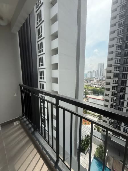 Service Residence for Rent at TRELLIS RESIDENCES - Zhi Yang Hong - Balcony - PropertyGuru.com.my