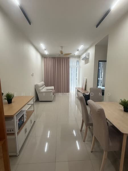 Service Residence for Rent at TRELLIS RESIDENCES - Zhi Yang Hong - Living Room - PropertyGuru.com.my