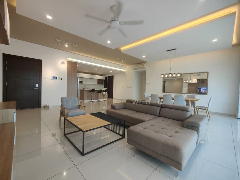 Kondominium untuk Disewa di Alila2 - Nicole Wong - Living Room - PropertyGuru.com.my