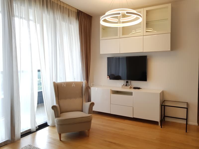 Kediaman Servis untuk Disewa di Arcoris Residences - Nancy Ng - Living Room - PropertyGuru.com.my