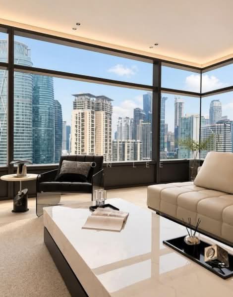 Kondominium untuk Dijual di Condominium @ The Troika - Leon Lee - Living Room - PropertyGuru.com.my