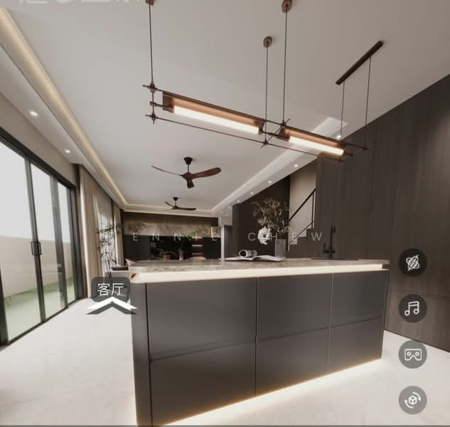 Rumah Berkembar untuk Dijual di Setia Alam (Selangor) - Jennie Chew - Living Room - PropertyGuru.com.my