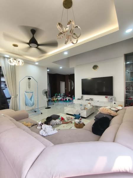 Bungalow House for Sale in Kampung Baru Seelong (Senai) - Coco Lee - Living Room - PropertyGuru.com.my