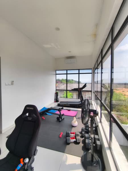 Bungalow House for Sale in Kampung Baru Seelong (Senai) - Coco Lee - Gym - PropertyGuru.com.my