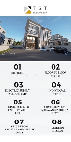 Kilang Berkembar untuk Dijual di Rawang (Selangor) - Cynthia Khoo - PropertyGuru.com.my