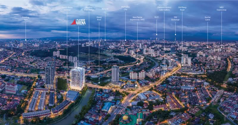 Condominium for Rent at Platinum Arena - Tad Seng Kho - Exterior - PropertyGuru.com.my