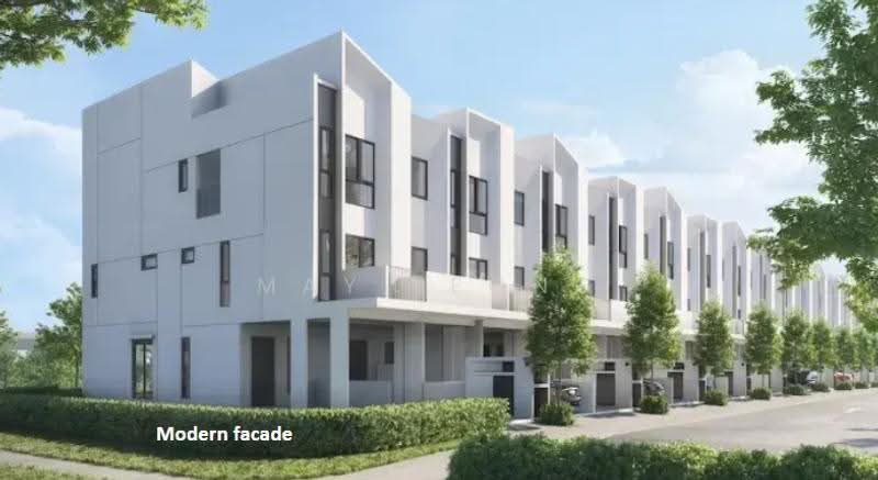 Rumah Teres 3-Tingkat untuk Dijual di Kwasa Damansara (Sungai Buloh) - May Leong - Exterior - PropertyGuru.com.my