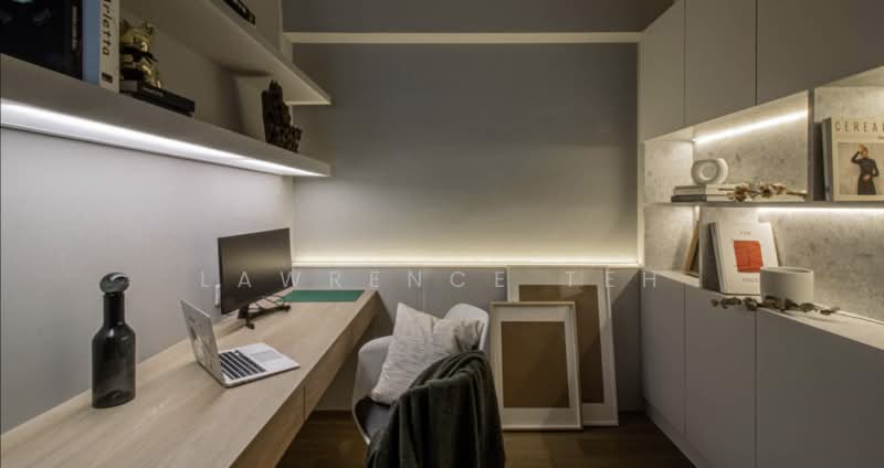 Service Residence for Sale at Twin Tower Residence - Lawrence Teh - Study - PropertyGuru.com.my
