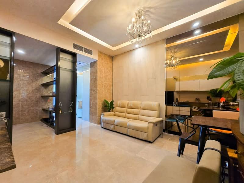 Kediaman Servis untuk Dijual di Dorsett Residences Bukit Bintang - Azli Ibrahim - Living Room - PropertyGuru.com.my
