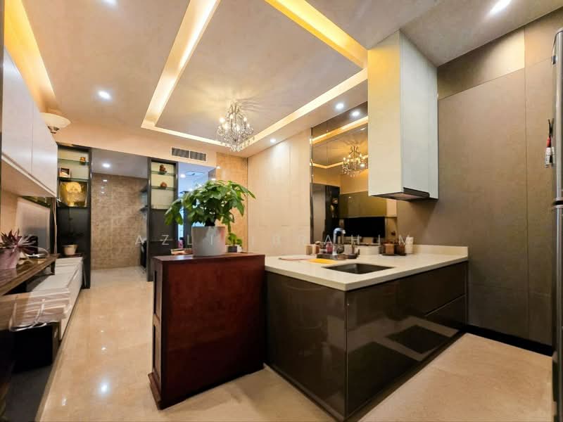 Kediaman Servis untuk Dijual di Dorsett Residences Bukit Bintang - Azli Ibrahim - Kitchen - PropertyGuru.com.my