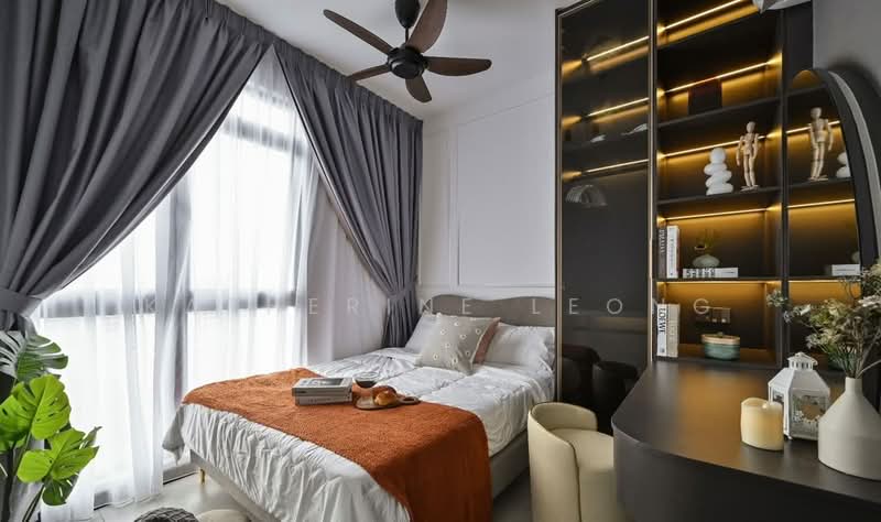 Kediaman Servis untuk Dijual di Neu Suites - Katherine Leong - Bedroom - PropertyGuru.com.my