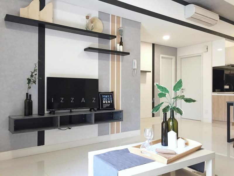 Service Residence for Sale at Radia Residences - Izzaza Izzati - Living Room - PropertyGuru.com.my