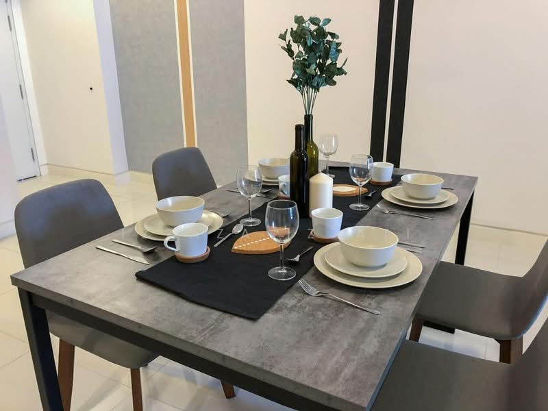 Service Residence for Sale at Radia Residences - Izzaza Izzati - Dining Room - PropertyGuru.com.my