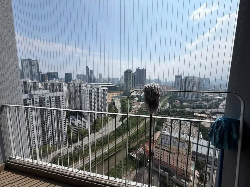 Kediaman Servis untuk Dijual di The Era @ Duta North - Justin Lai - Balcony - PropertyGuru.com.my