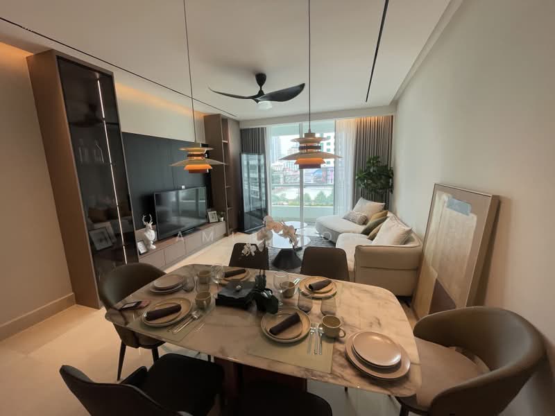 Condominium for Sale at Brunsfield EmbassyView - Jamie Yong - Living Room - PropertyGuru.com.my