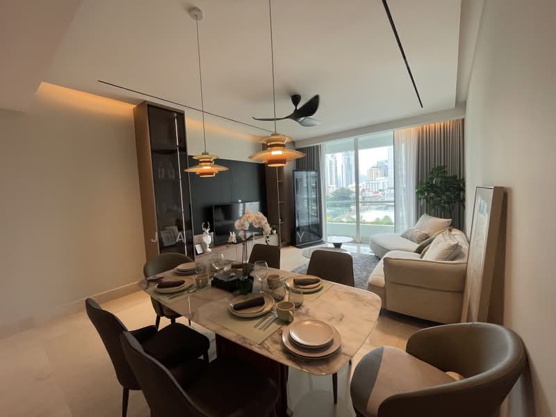 Condominium for Sale at Brunsfield EmbassyView - Jamie Yong - Living Room - PropertyGuru.com.my
