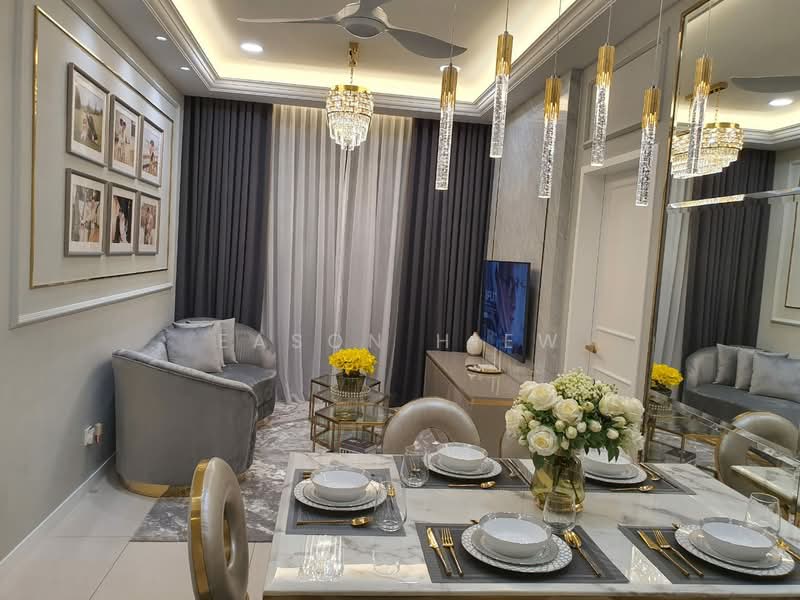 Service Residence for Rent at Serviced Residence @ Fera Residence @ The Quartz WM - Eason Hiew - Living Room - PropertyGuru.com.my