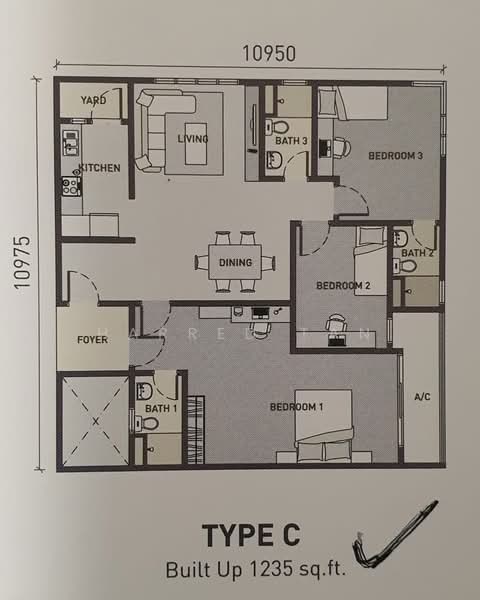Service Residence for Rent at The Nest @ Jln Klang Lama - Harred Tan - PropertyGuru.com.my